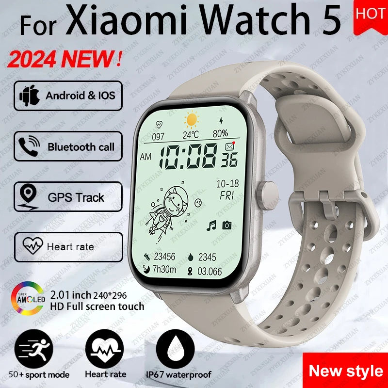 Xiaomi Watch 5 – Montre Connectée Sport & Élégance